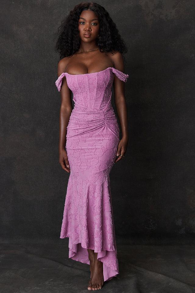 Abendkleid - Figurbetontes Midikleid mit Raffung für Hochzeiten