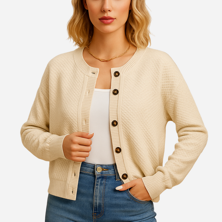 Strickjacke für Damen - Knöpfe & Klassisch für den Winter