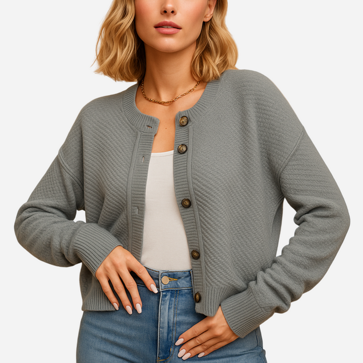 Strickjacke für Damen - Knöpfe & Klassisch für den Winter