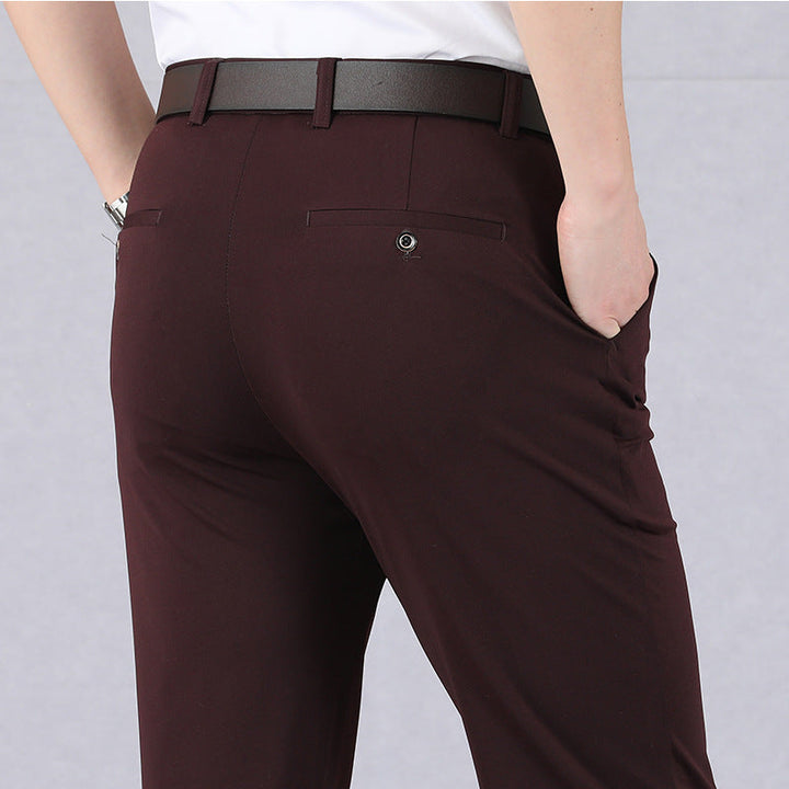 Jacob Casual Stretch Hosen |  Moderne lange gerade bequeme Hosen