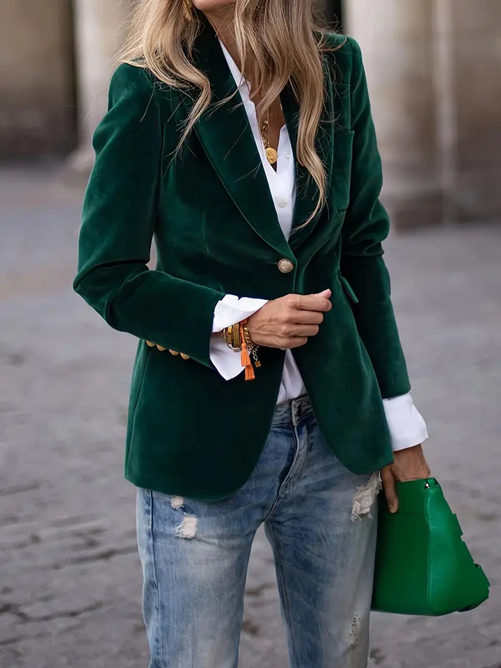 Olivia Sakko | Eleganter Damen-Blazer aus Samt