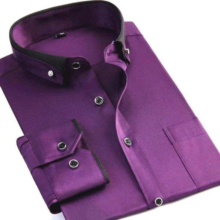 Gents Hemd | Klassisches Stretch Langarmhemd für Männer