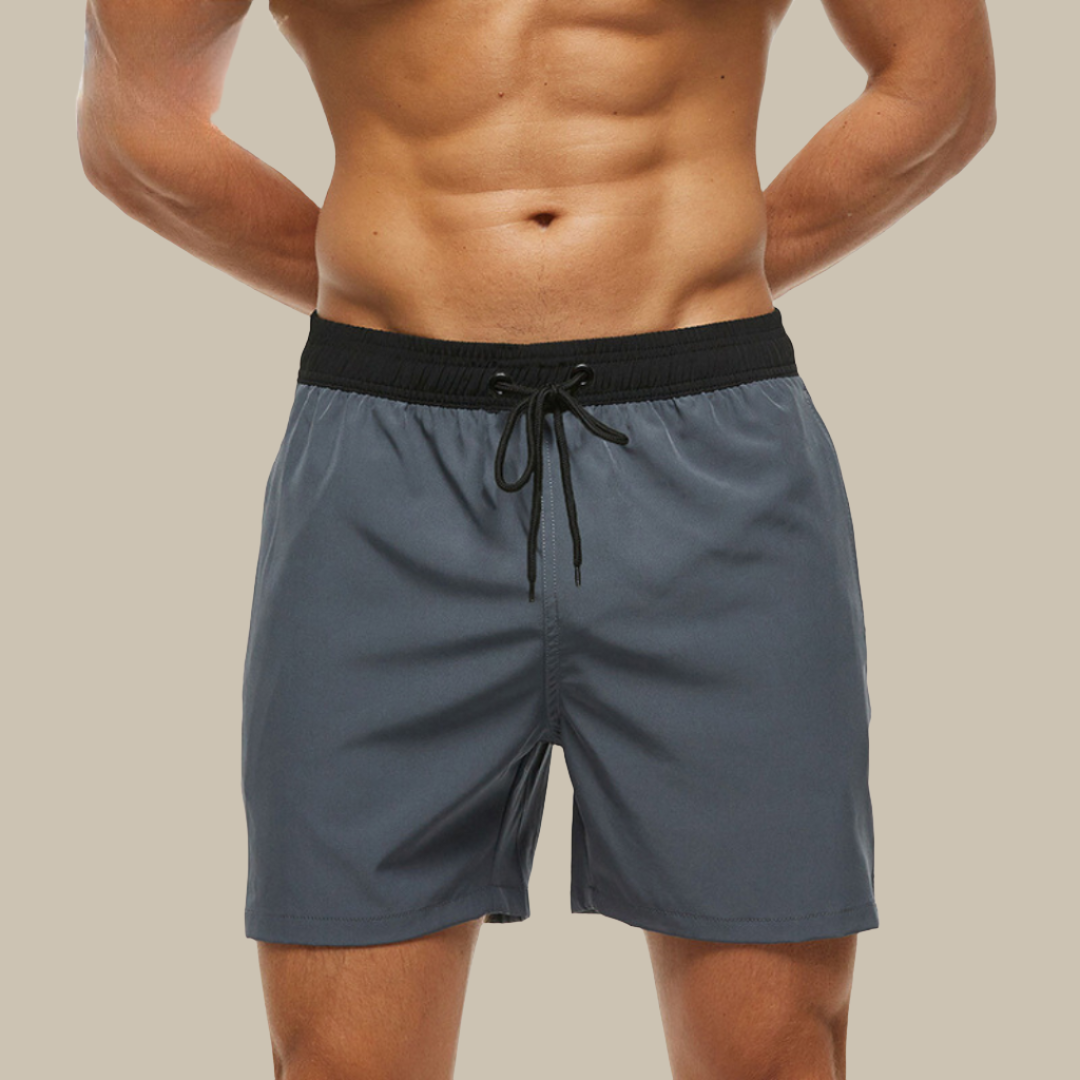 Badehose für Herren - Schnelltrocknende Badeshorts mit Stretch für den Sommer
