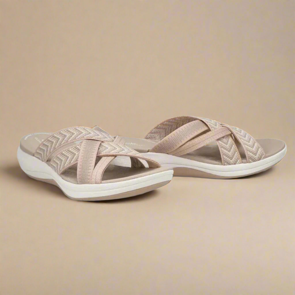 Hexla Sandaletten - Orthopädische Sandalen mit fußbett für Sommer