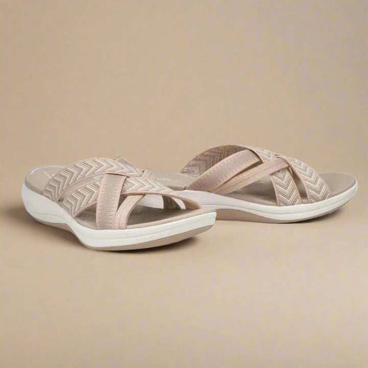 Hexla Sandaletten - Orthopädische Sandalen mit fußbett für Sommer