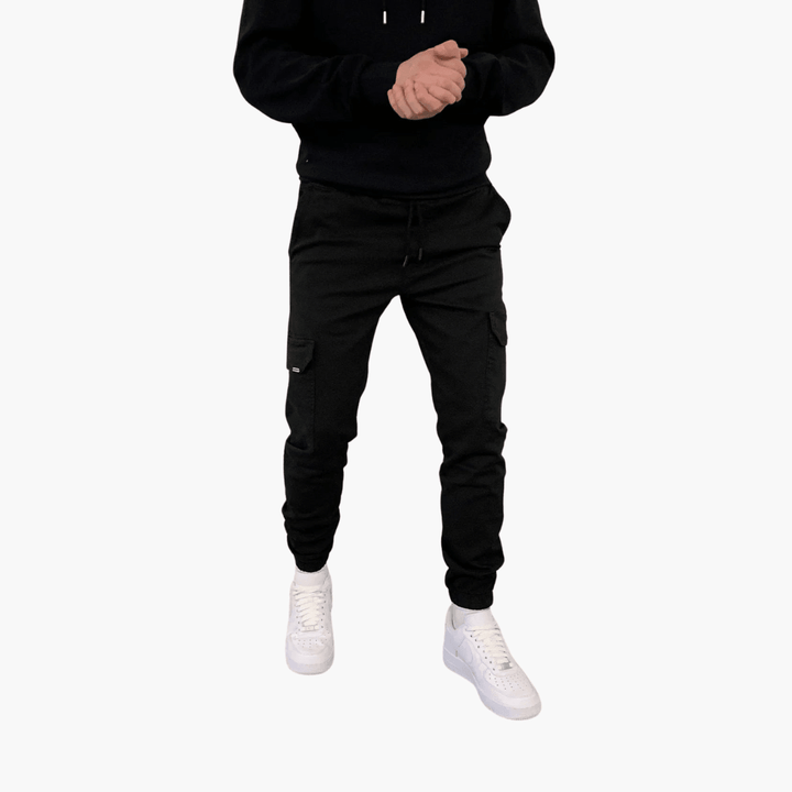 Cargohosen für Herren - Stylische Baumwollhose mit Tasche