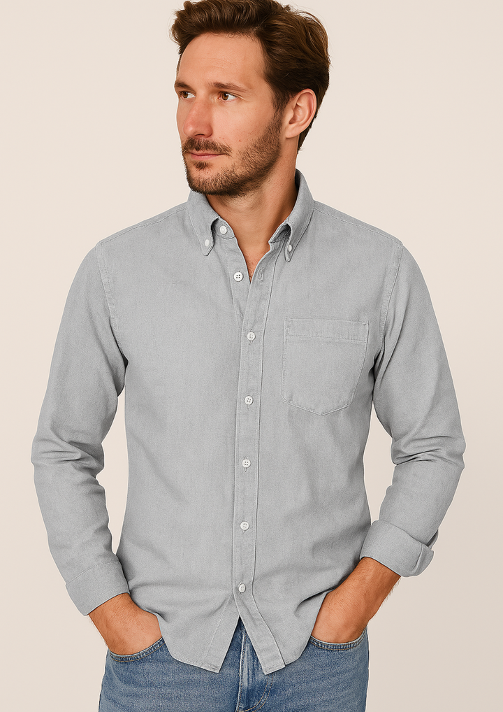 Gents Oxford-Hemd | Luftiges Button-Down Freizeithemd für Herren