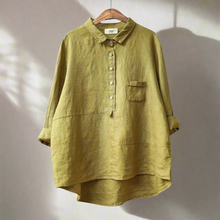 Tunika - Elegantes langes Blusenshirt für den Sommer
