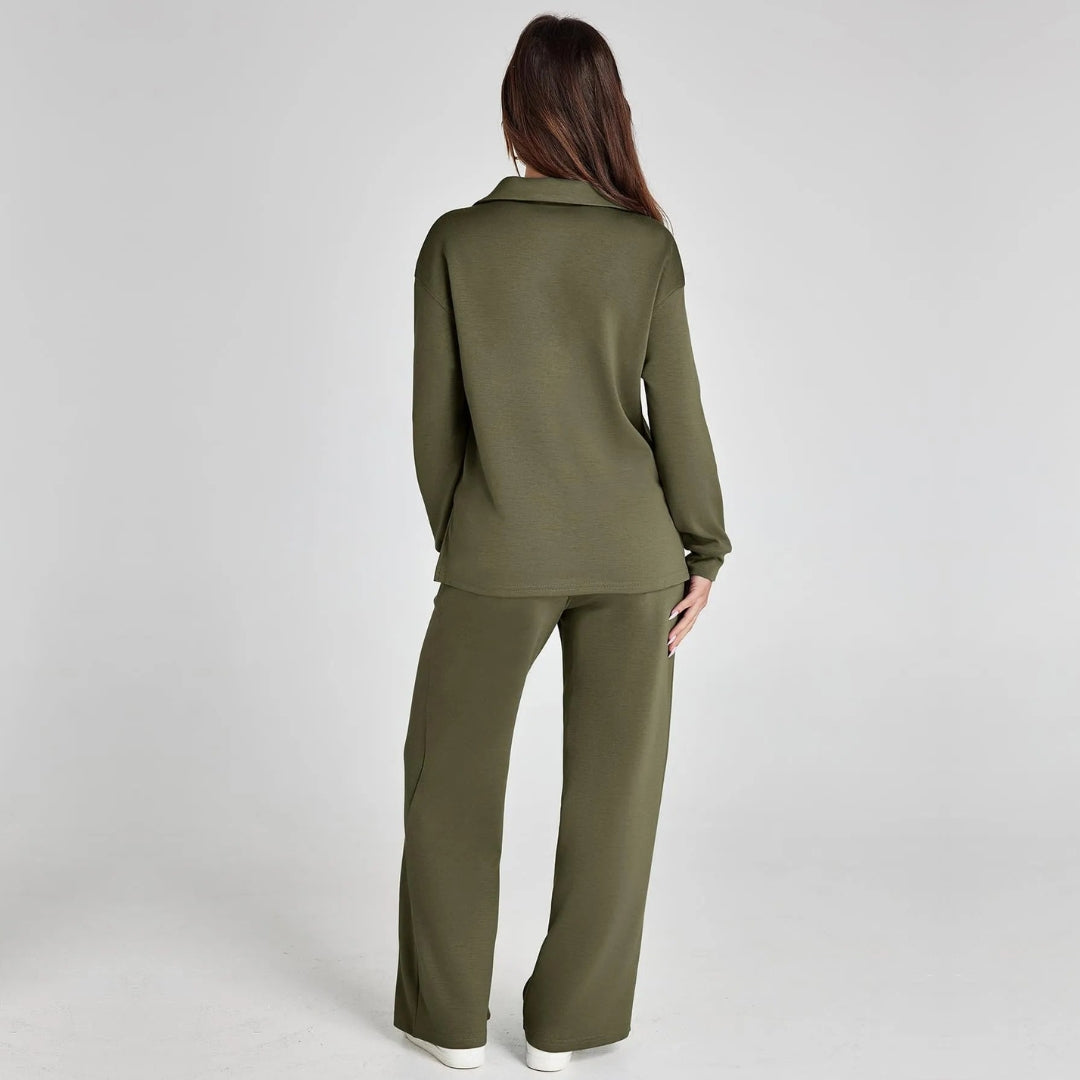 Zweiteiler für Damen - Bequemes Twin Set für zu Hause & Reise