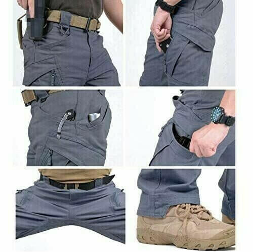 Gents Cargohosen | Flexible Stretch-Cargo-Hose für Herren, Regular-Fit