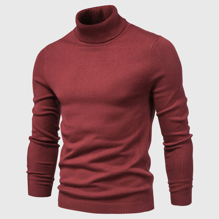 Herren Slim Fit Rollkragenpullover – Eleganter Winter Pullover für einen modernen Look