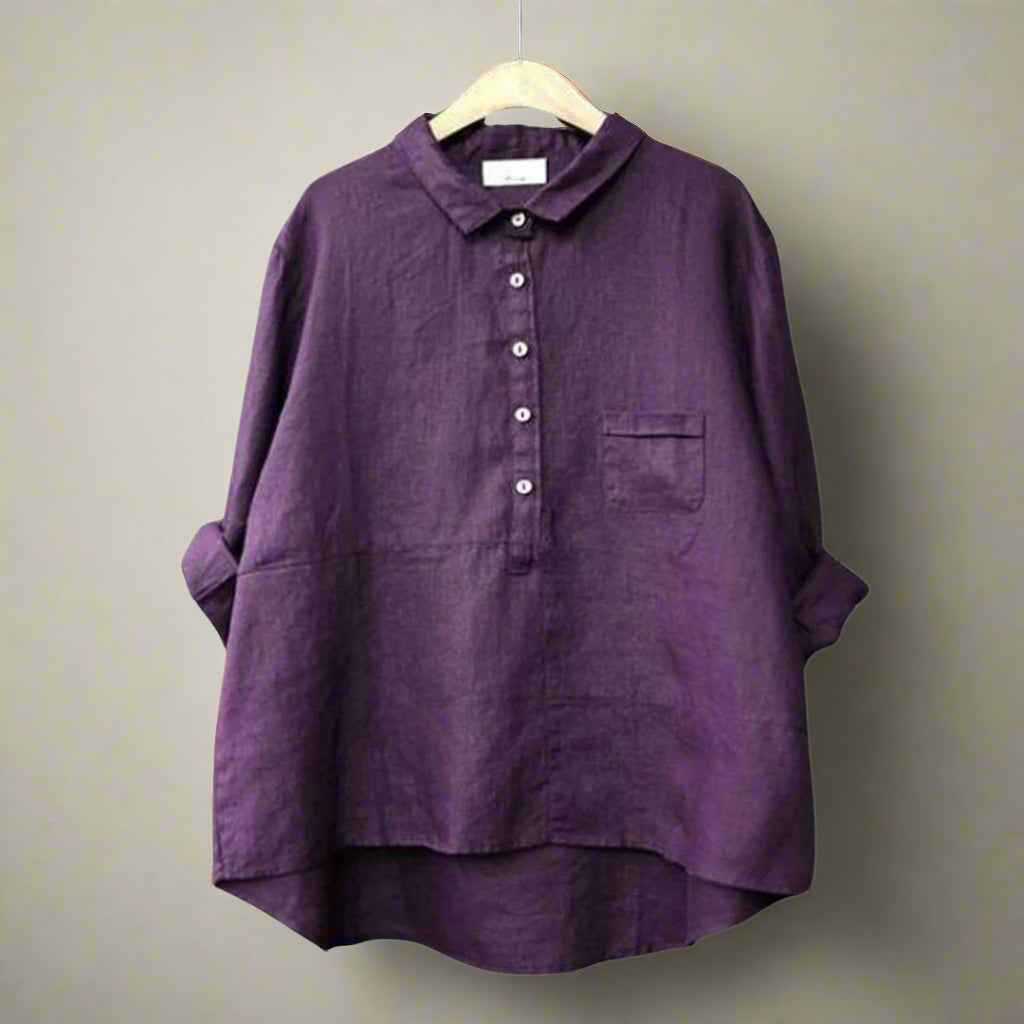Tunika - Elegantes langes Blusenshirt für den Sommer