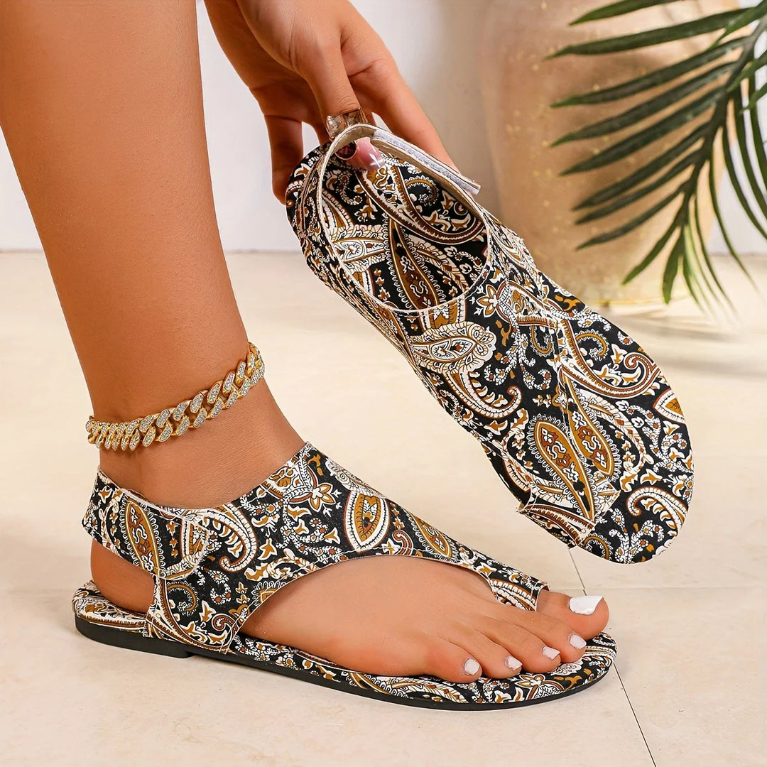 Boho-Sandalen für Damen - Bequeme Zehentrenner für den Sommer