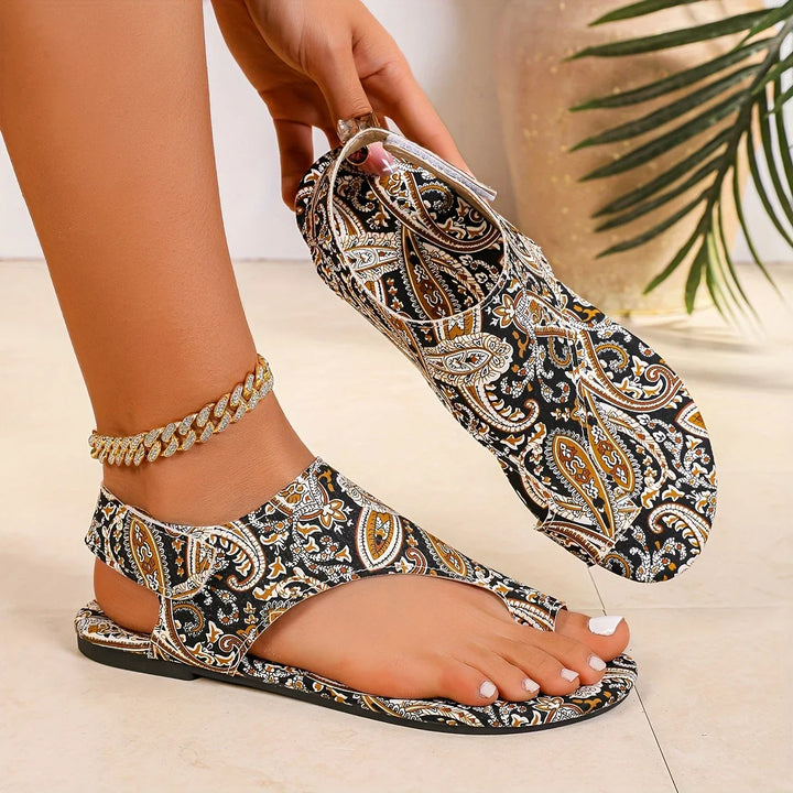Boho-Sandalen für Damen - Bequeme Zehentrenner für den Sommer