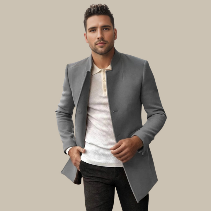 Ganti Stadtmantel | Stilvoller langer Trenchcoat für Herren