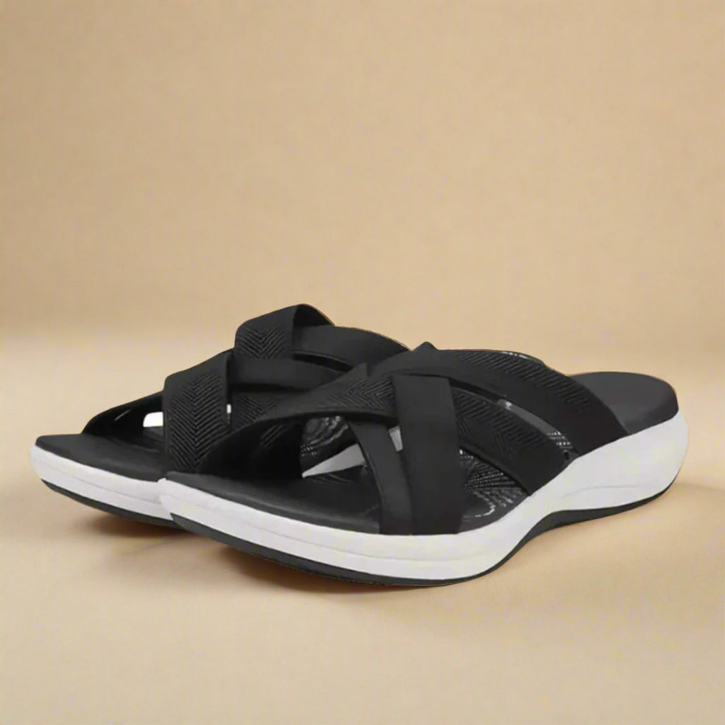 Hexla Sandaletten - Orthopädische Sandalen mit fußbett für Sommer