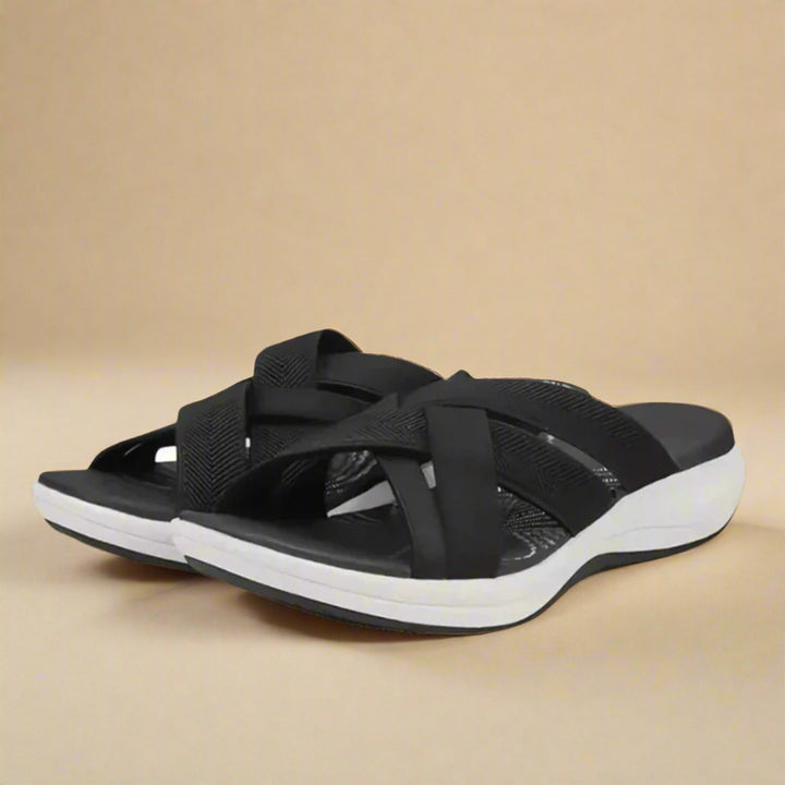 Hexla Sandaletten - Orthopädische Sandalen mit fußbett für Sommer