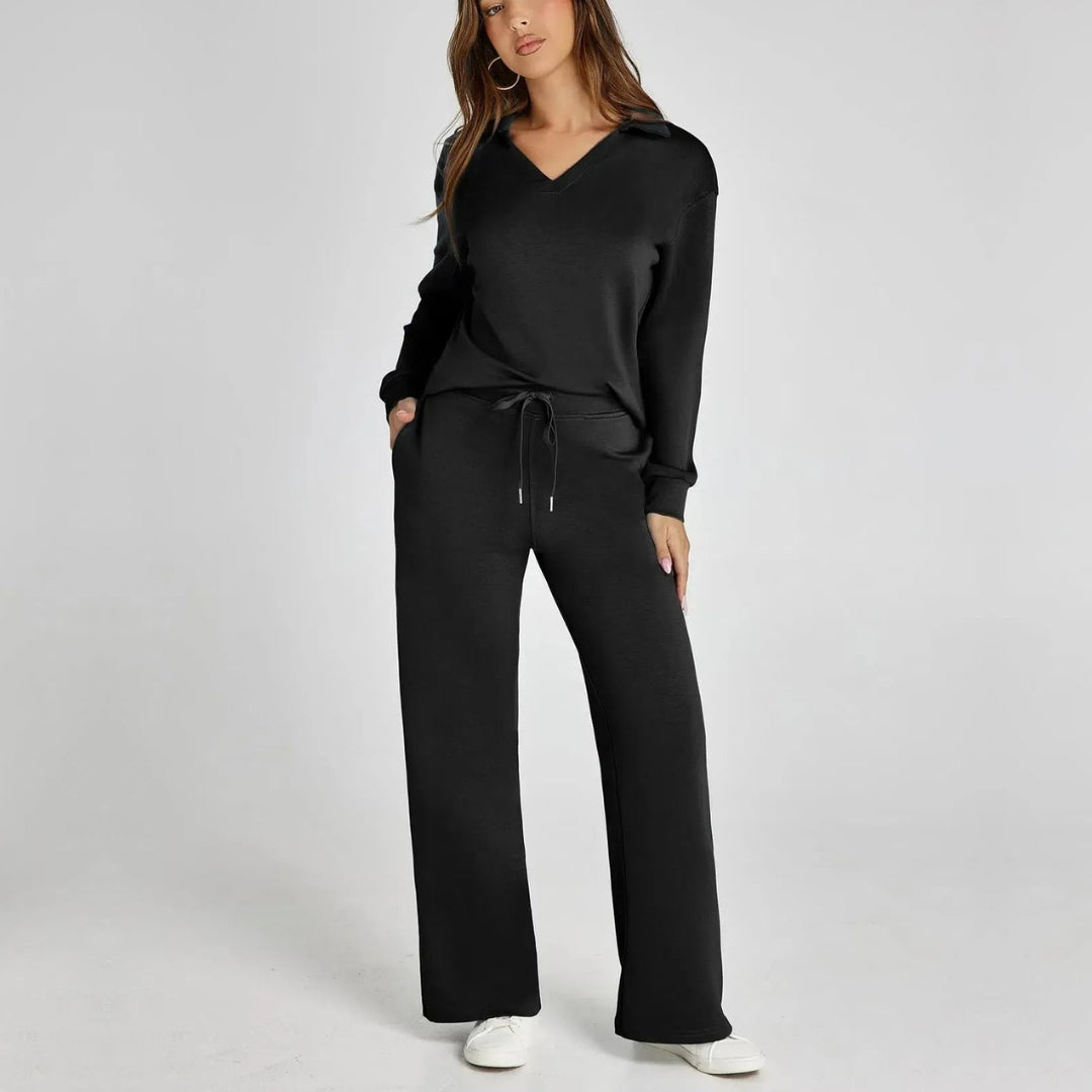 Zweiteiler für Damen - Bequemes Twin Set für zu Hause & Reise