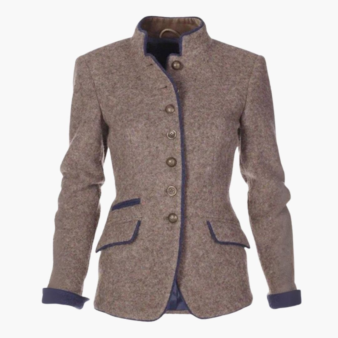 Trachtenjacke für Kalte Tage - Stilvolle Walkjacke für Damen