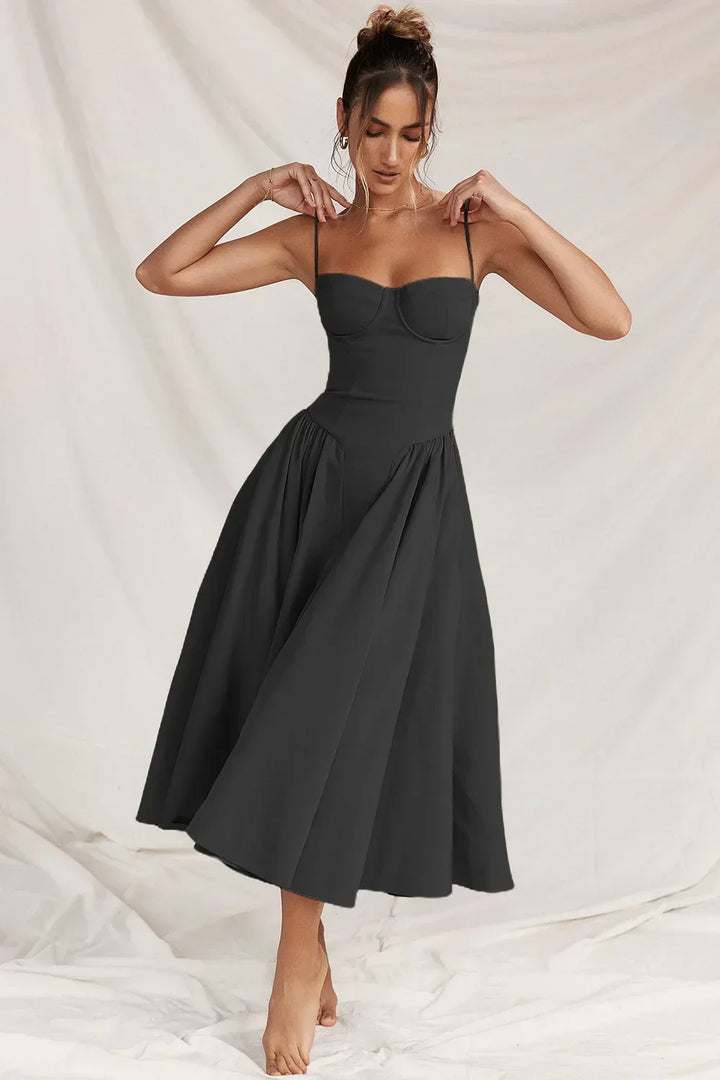Abendkleid für Damen - Elegantes Corsagenkleid für Hochzeiten und Partys