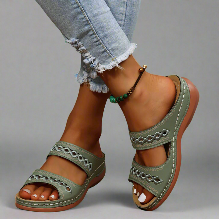 Lucia Sandalen | Premium Orthopädische Damen-Sandalen für bequemen Sommer