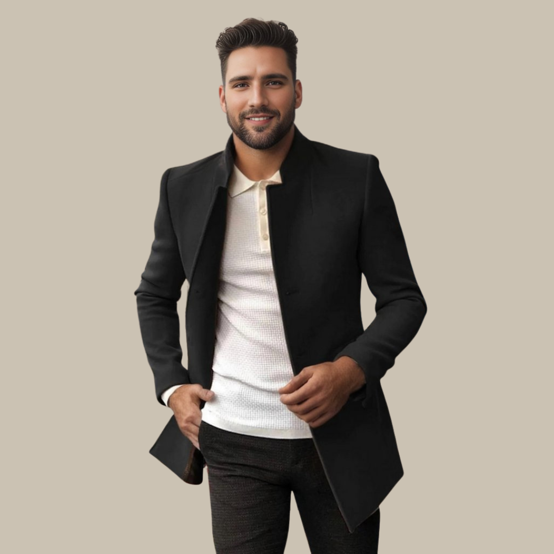 Ganti Stadtmantel | Stilvoller langer Trenchcoat für Herren