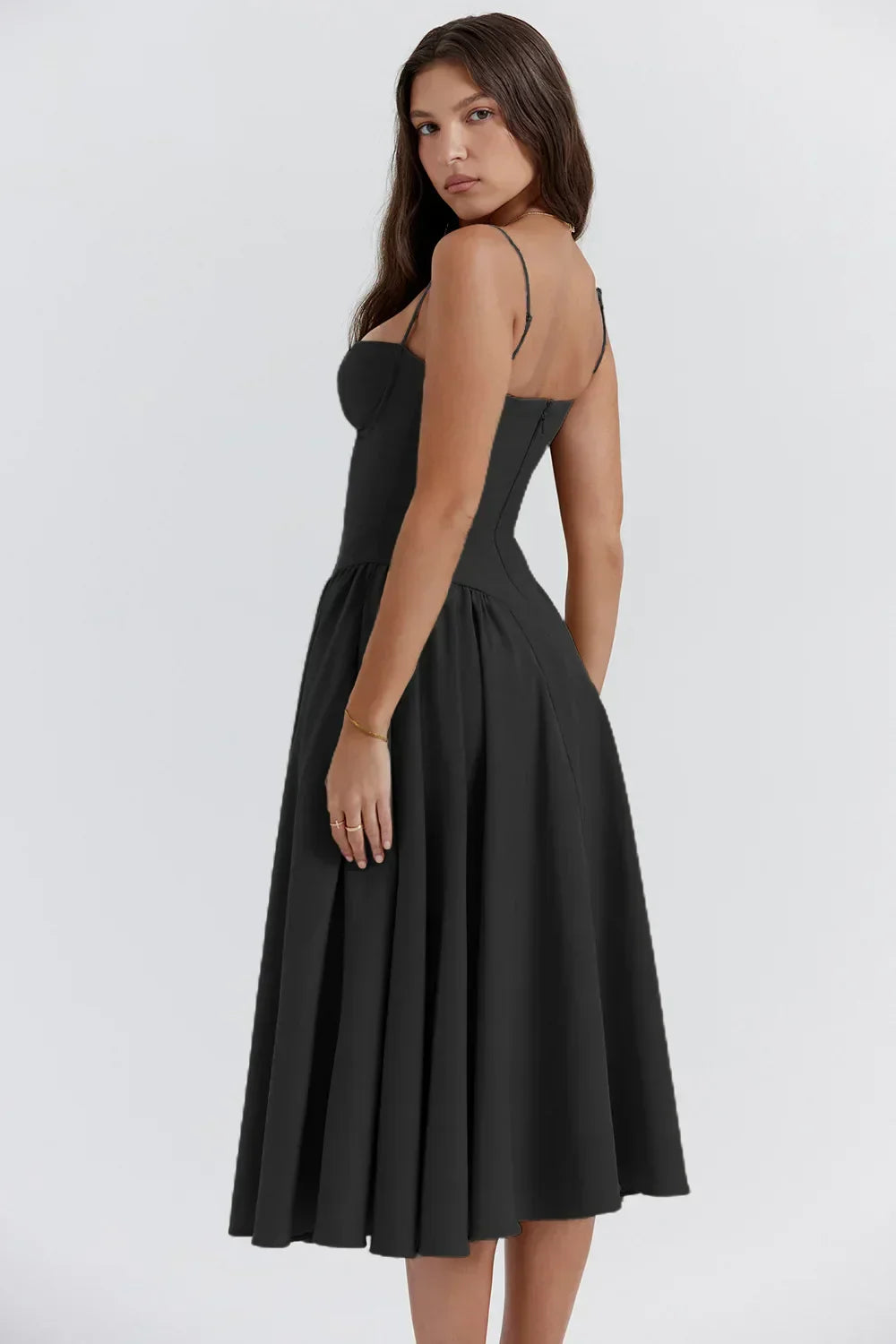 Abendkleid für Damen - Elegantes Corsagenkleid für Hochzeiten und Partys