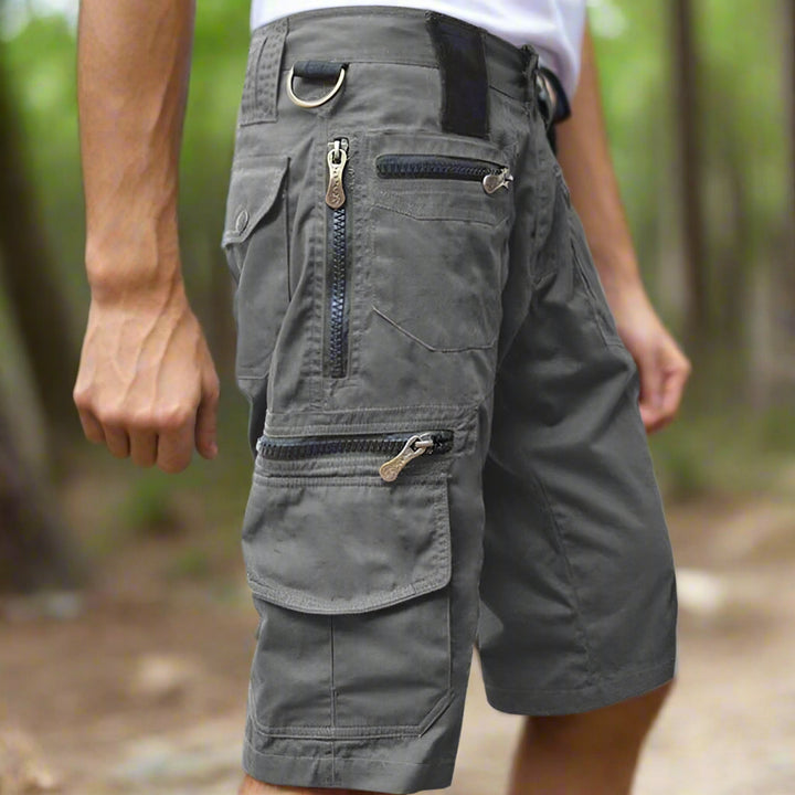 Raw Cargo Shorts - Kurze Hose mit Reißverschlüssen für Outdoor