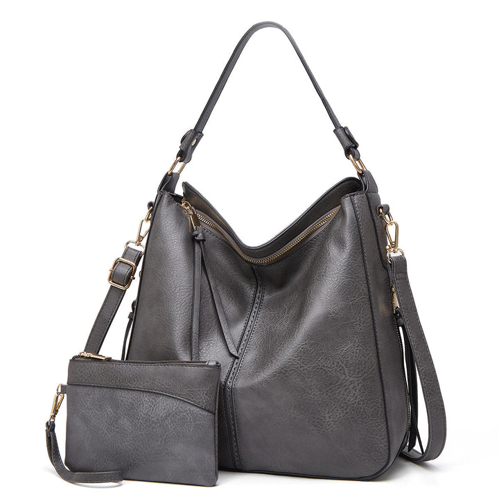 Weller Ledertasche | Elegante Ledertasche mit großem Fassungsvermögen und Seitentaschen