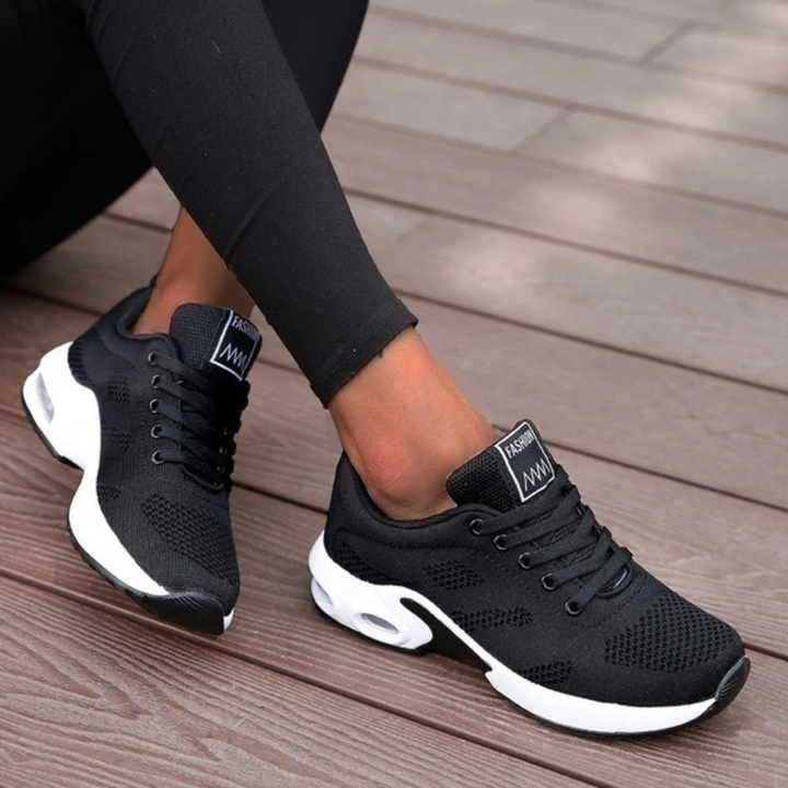WellFit Sneaker - Bequeme Laufschuhe mit Komfortfußbett für Sommer