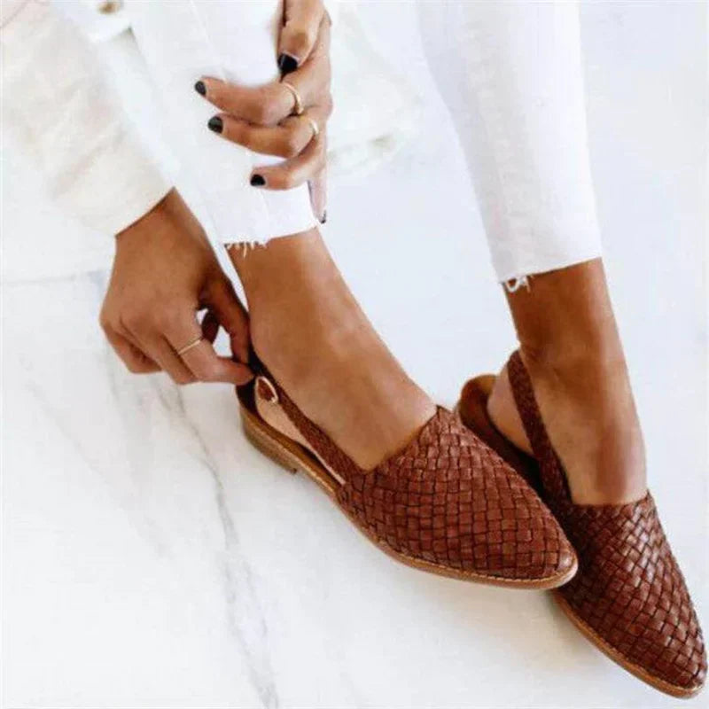 Olivia Sandalen | Elegante Schuhe mit geschlossener runder Zehe