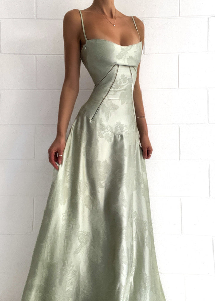 Abendkleid für Damen - Elegantes Satin-Ballkleid für Hochzeiten und Partys