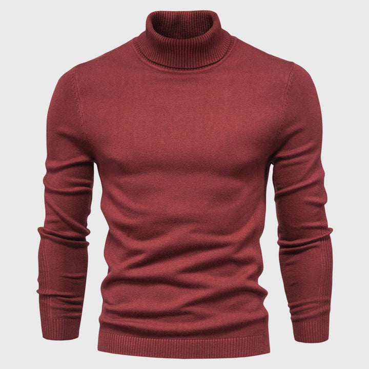 Herren Slim Fit Rollkragenpullover – Eleganter Winter Pullover für einen modernen Look