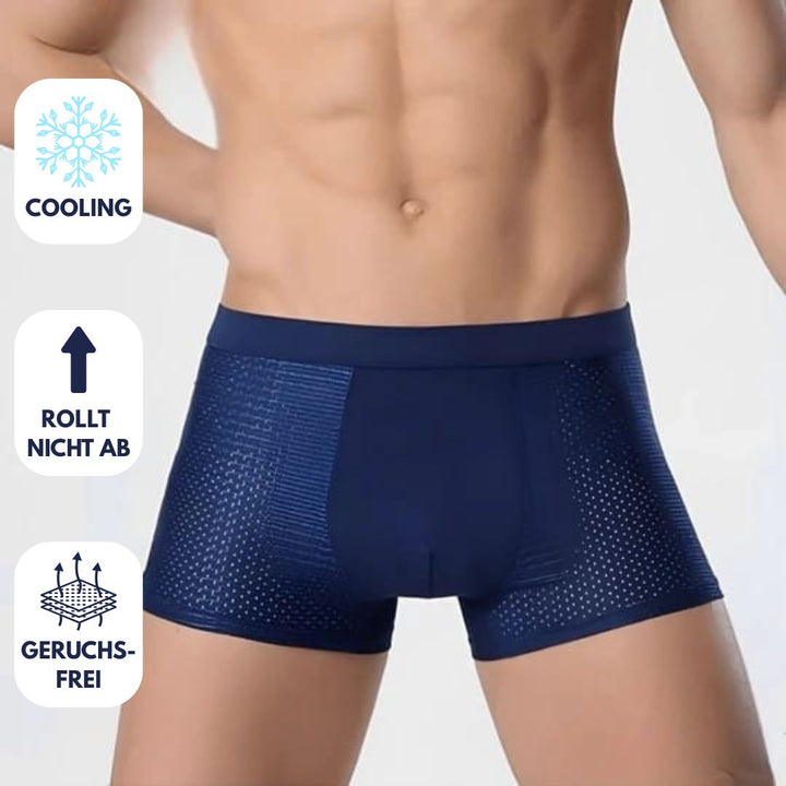 ActiveCool Boxershorts für Herren - Atmungsaktive Kühlende Unterhosen (5-Pack)