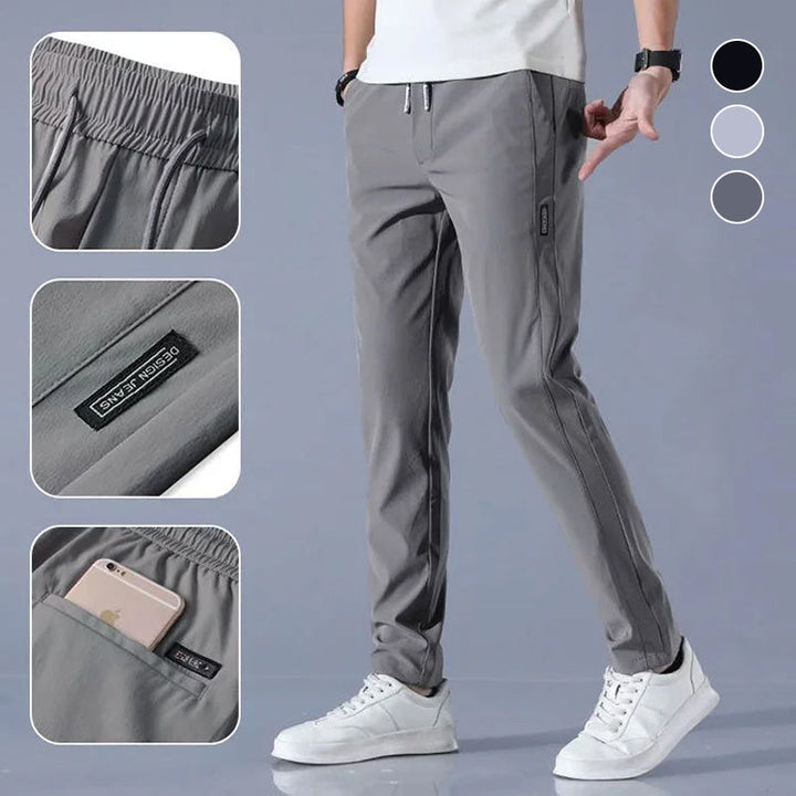 Freizeithose für Herren - Bequeme & Atmungsaktive Ice Silk Freizeithose