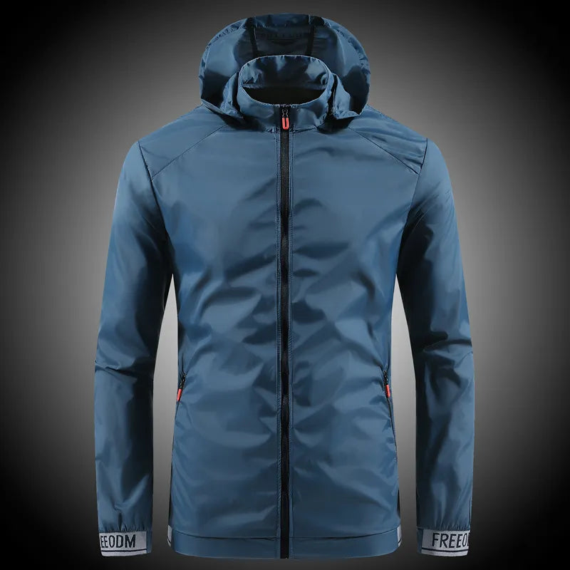 Gents Windjacke |  Lässige, bequeme, ultradünne und atmungsaktive Jacke für Männer