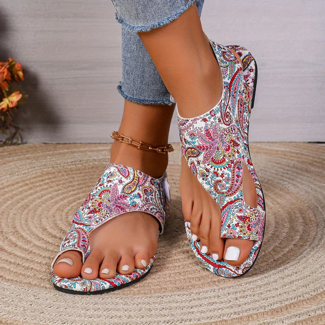 Boho-Sandalen für Damen - Bequeme Zehentrenner für den Sommer