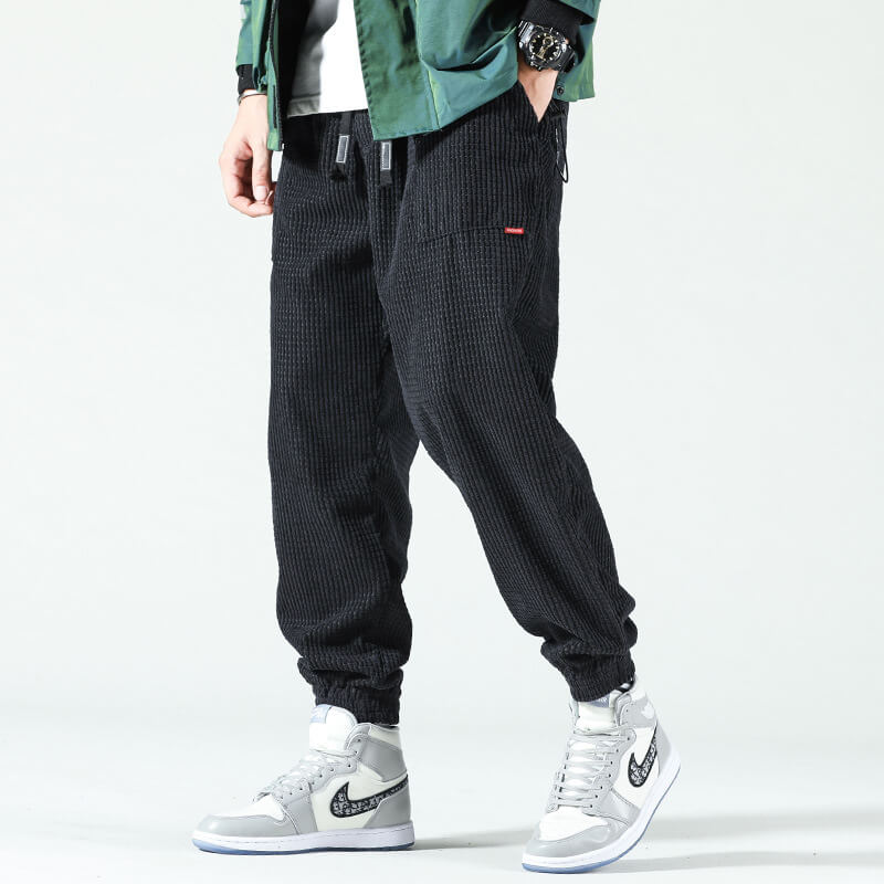 Gents Cordhosen | Bequeme Baggy Stretch hosen Für Herren