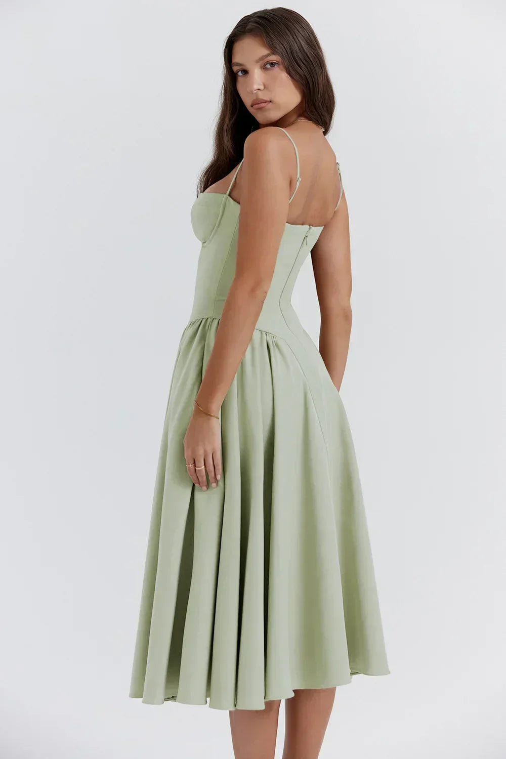 Abendkleid für Damen - Elegantes Corsagenkleid für Hochzeiten und Partys