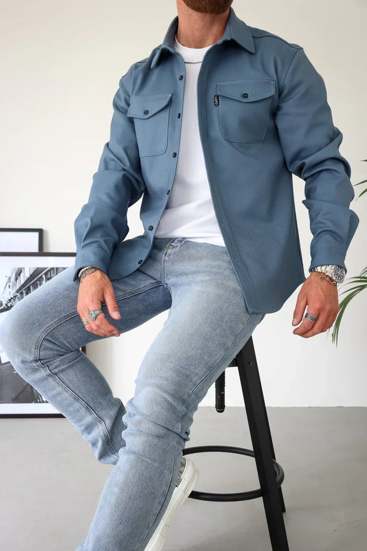 Gents hemdjacken | Klassisches Freitzeit Hemd Für Herren