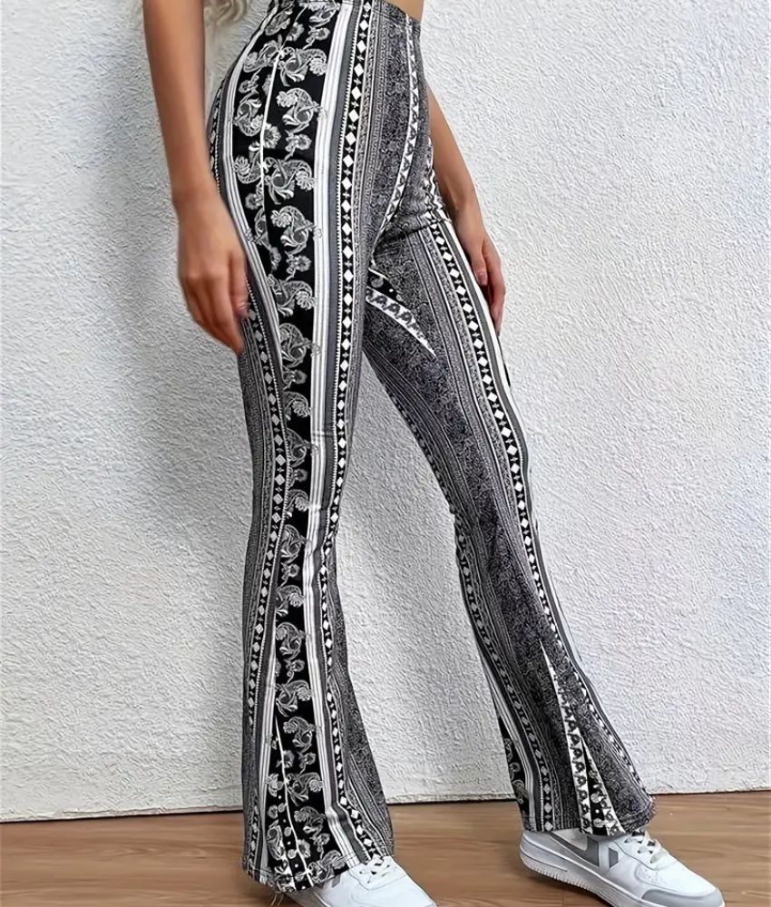Palazzohose für Damen - Bequeme Figurformende Hosen mit Stretch