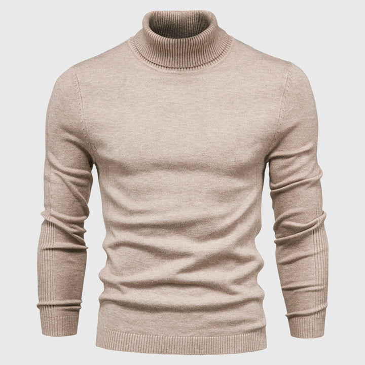 Herren Slim Fit Rollkragenpullover – Eleganter Winter Pullover für einen modernen Look