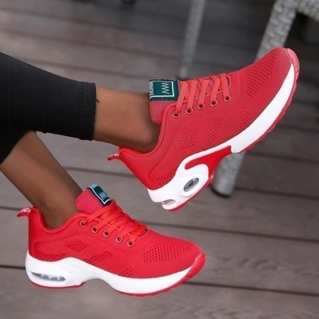 WellFit Sneaker - Bequeme Laufschuhe mit Komfortfußbett für Sommer
