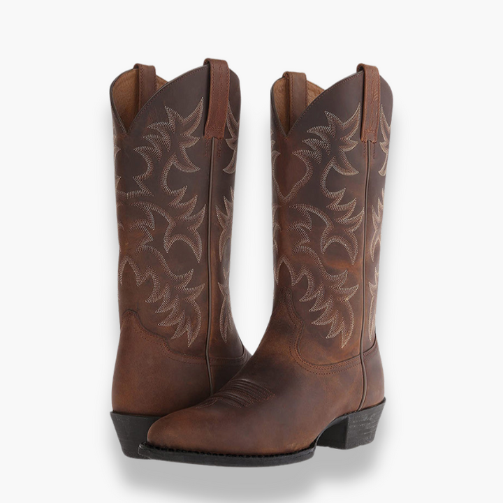 Westernstiefel für Damen – Authentische Leder-Cowboystiefel im klassischen Design