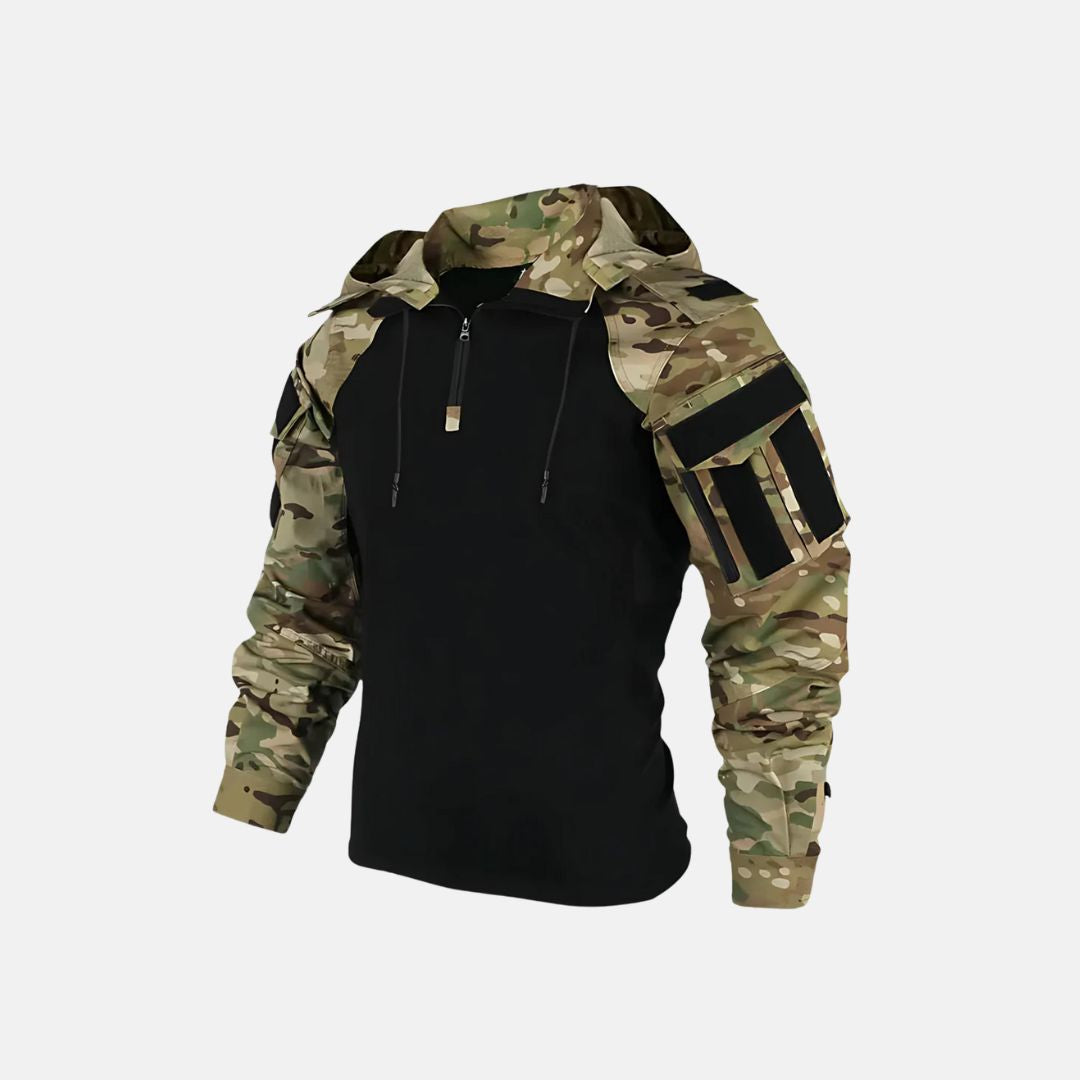 Phantom X2 Übergangsjacke | Sportlicher Delta Half Zip mit Kapuze