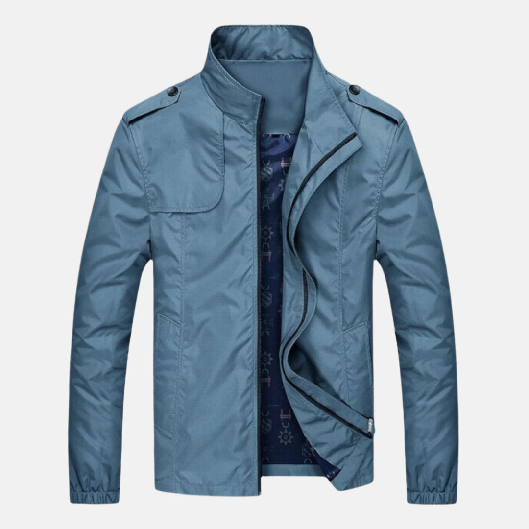 Oxford Business Jacke | Stylische wasserdichte Jacke mit Kragen