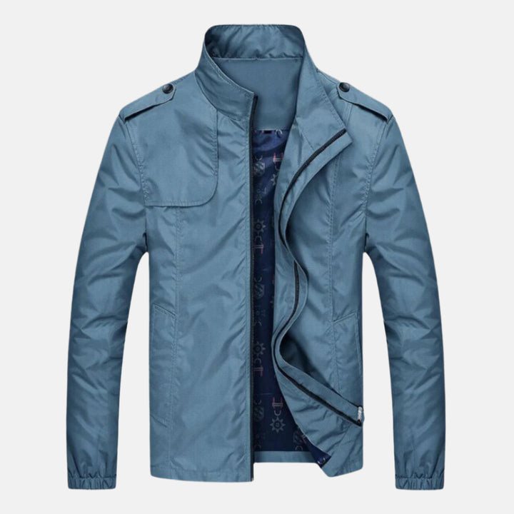 Oxford Business Jacke | Stylische wasserdichte Jacke mit Kragen