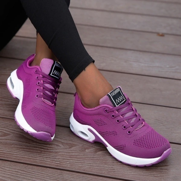 WellFit Sneaker - Bequeme Laufschuhe mit Komfortfußbett für Sommer