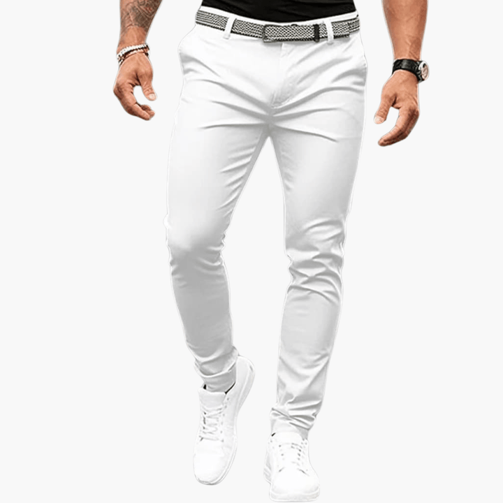Chinohose für Herren - Moderne Stretch Hose für den Alltag
