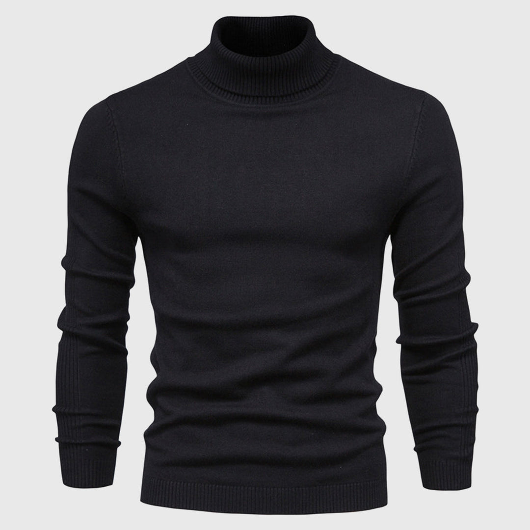 Herren Slim Fit Rollkragenpullover – Eleganter Winter Pullover für einen modernen Look